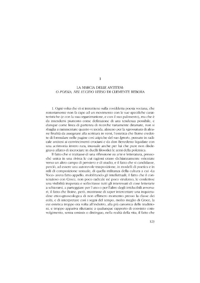 O Poesia Nel Lucido Verso Parafrasi