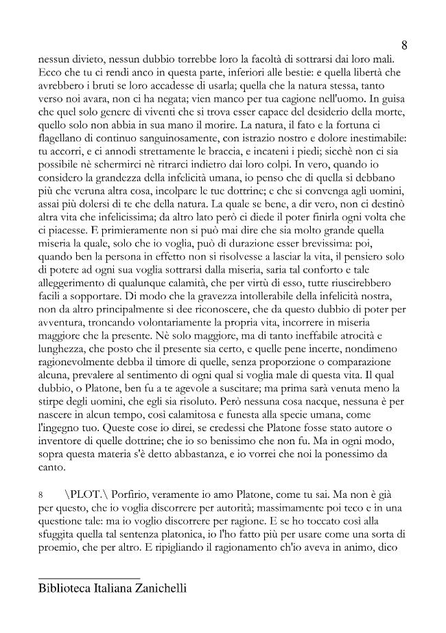 Dialogo Di Plotino E Porfirio Riassunto