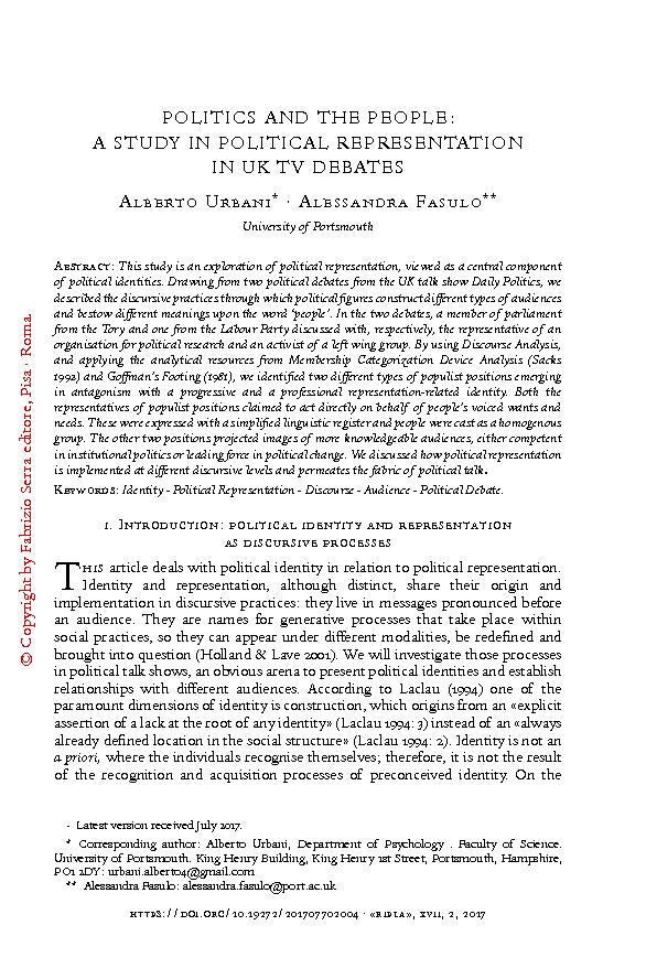 Political representation meaning image